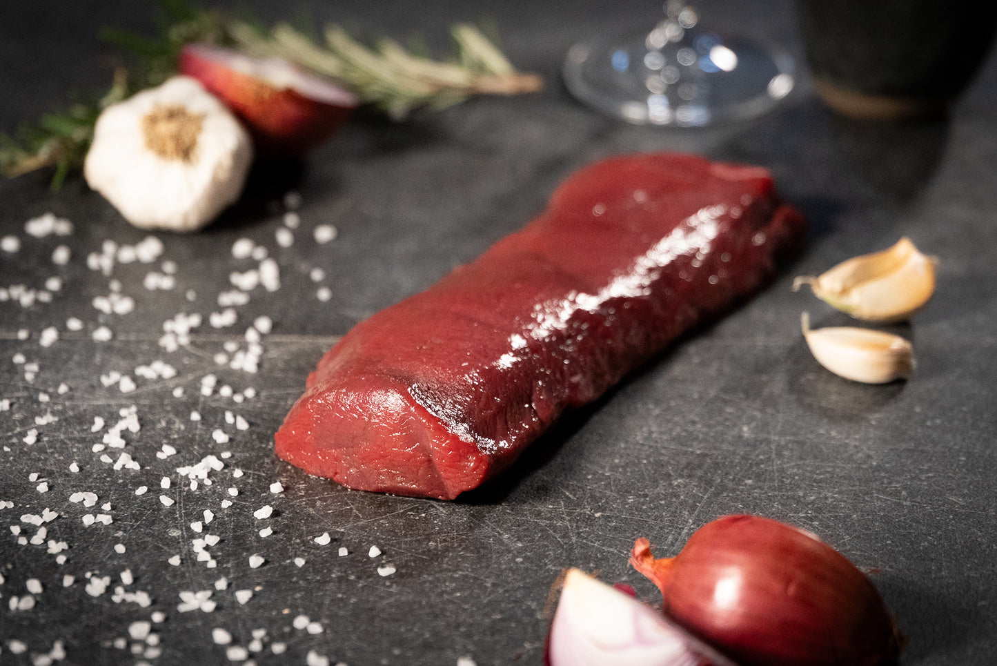 Wild Sourced Venison Loin (Backstrap) (Per Kilo)