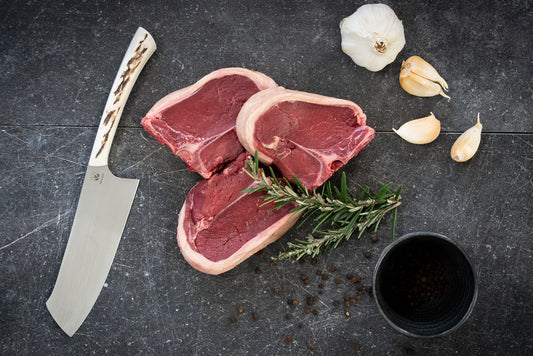 Wild Sourced Venison Loin Chops (Per Kilo)